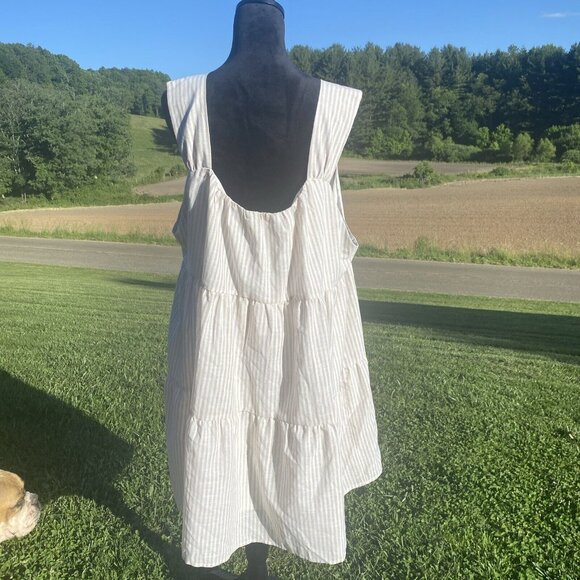 Andree By Unit Boho Smock Dress Size 2XL Loose fitting sundress Lined NWOT - Picture 5 of 12